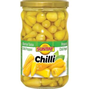Suntat Ardei Chili (Biberiye), Borcan 660ml/620g